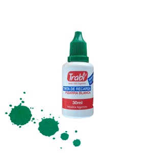 TINTA DE PIZARRA TRABI 30ml VERDE TR3423